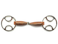 Jump 'In Jointed Leather Covered Beval Bit