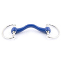 Jump'In Blue Soft Mouth Port Eggbutt Bit