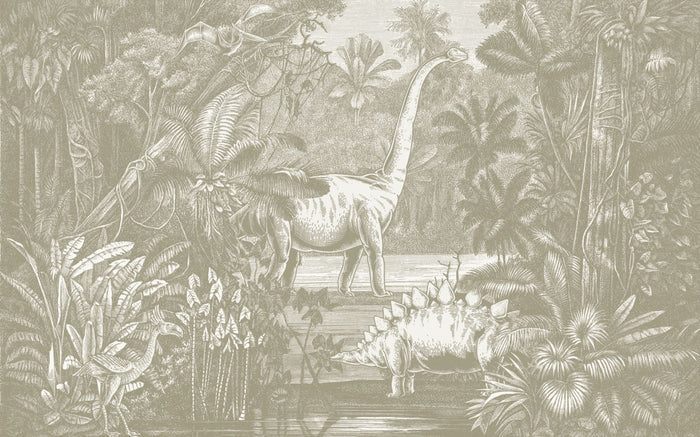 Jurassic Kingdom - Custom Sized Wallpaper Mural (per m2)