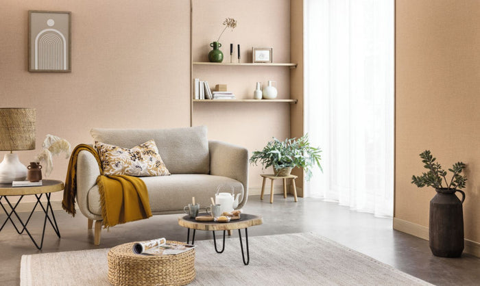 Jute Textures Wallpaper - Many Colours