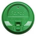 Karat 10-24oz Enclosure Lids - Green (90mm) - 1,000 ct-Cups & Lids-Karat-Restaurant Supply Drop