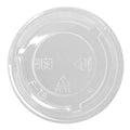 Karat 78mm PET Flat Lids - No Hole - 1,000 ct-Cups & Lids-Karat-Restaurant Supply Drop