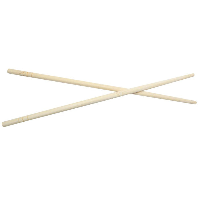 Karat 9" Paper Wrapped Bamboo Chopsticks - Bamboo-Utensils-Karat-Restaurant Supply Drop