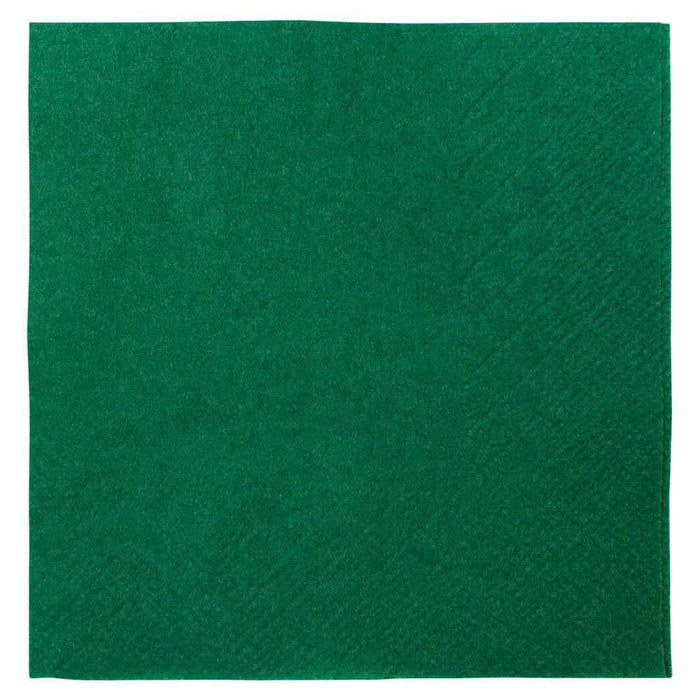 Karat 9.5"x9.5" Beverage Napkins - Green - 1,000 ct-Napkins-Karat-Restaurant Supply Drop