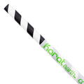Karat Earth 10.25" Giant Paper Spiral Straws (7mm) Wrapped - Black & White (1,200 ct)-Paper Straws-Restaurant Supply Drop-Restaurant Supply Drop
