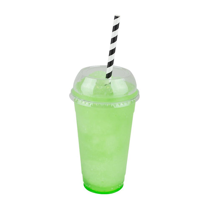 Karat Earth 10.25" Giant Paper Spiral Straws (7mm) Wrapped - Black & White (1,200 ct)-Paper Straws-Restaurant Supply Drop-Restaurant Supply Drop