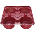 Karat Plastic Cup Holder - 4 cups (8oz - 24oz) - 1,000 ct-Cup Accessories-Karat-Restaurant Supply Drop