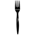 Karat PP Medium-Heavy Weight Forks Bulk Box - Black - 1,000 ct-Utensils-Karat-Restaurant Supply Drop