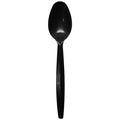Karat PP Medium Heavy Weight Tea Spoons Bulk Box - Black - 1,000 ct-Utensils-Karat-Restaurant Supply Drop