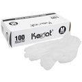 Karat Vinyl Powder-Free Gloves (Clear) - Medium - 1,000 ct-Gloves-Karat-Restaurant Supply Drop