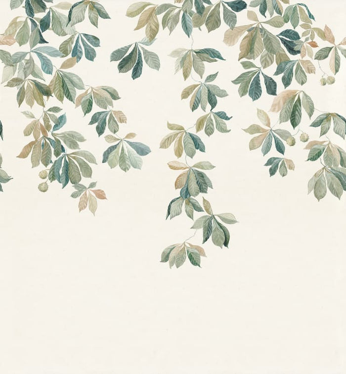 Kastanjen - Sandberg - Custom Sized Wallpaper Mural (per m2) - Garden Green