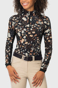 Kastel Denmark Modern 1/4 Zip Long Sleeve Top