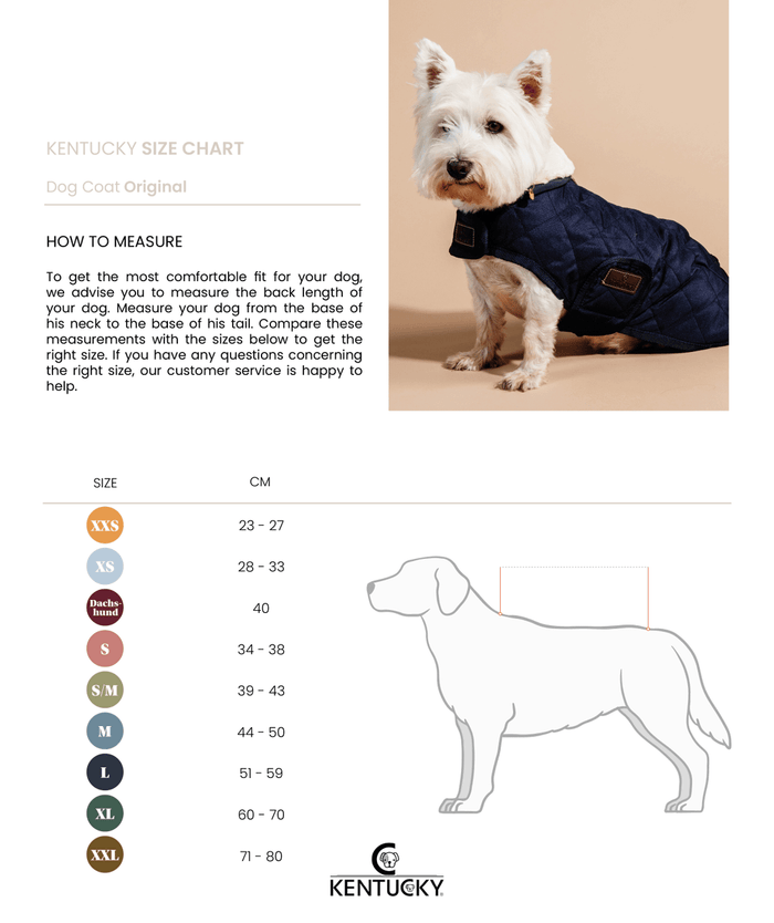 Kentucky Horsewear Dog Coat Original