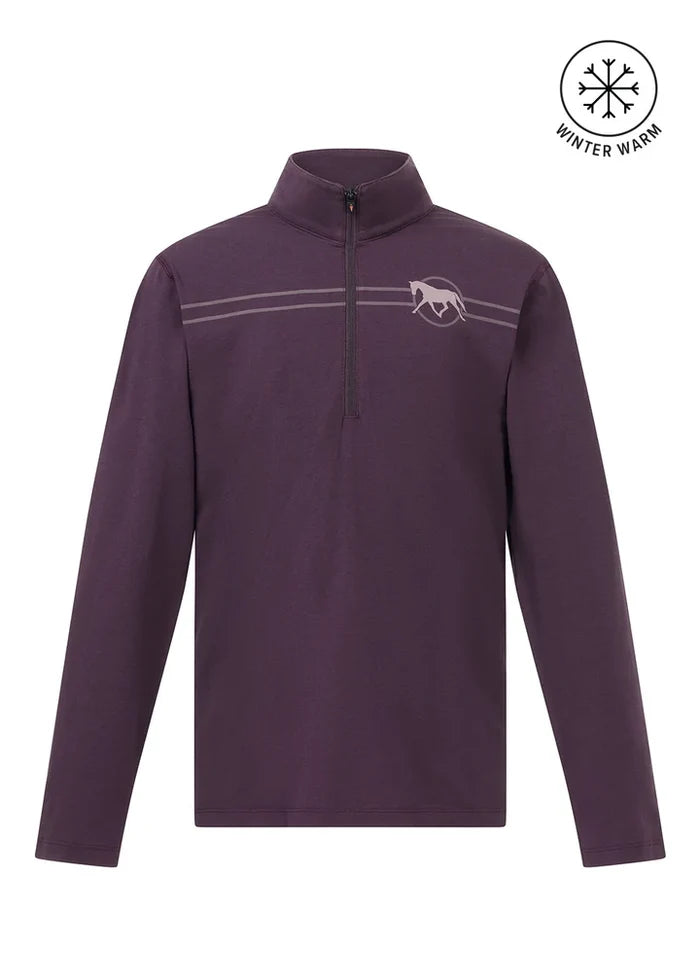 Kerrits Kids Equi Rhythm Lite Quarter Zip Riding Top