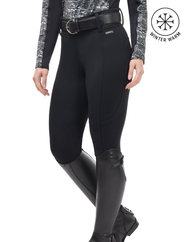 Kerrits Sit Tight Wind Pro Knee Patch Winter Riding Tight