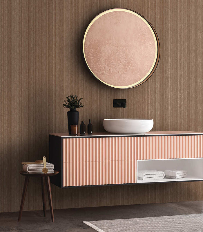 Kilim Wallpaper - Rust