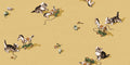 Kittens Wallpaper - Mustard