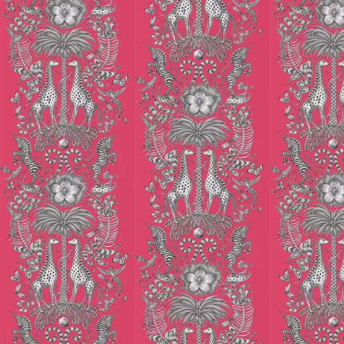 Kruger Wallpaper - Magenta