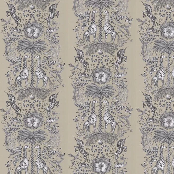 Kruger Wallpaper - Monochrome (light bronze)