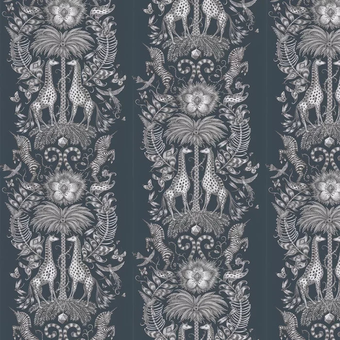 Kruger Wallpaper - Navy