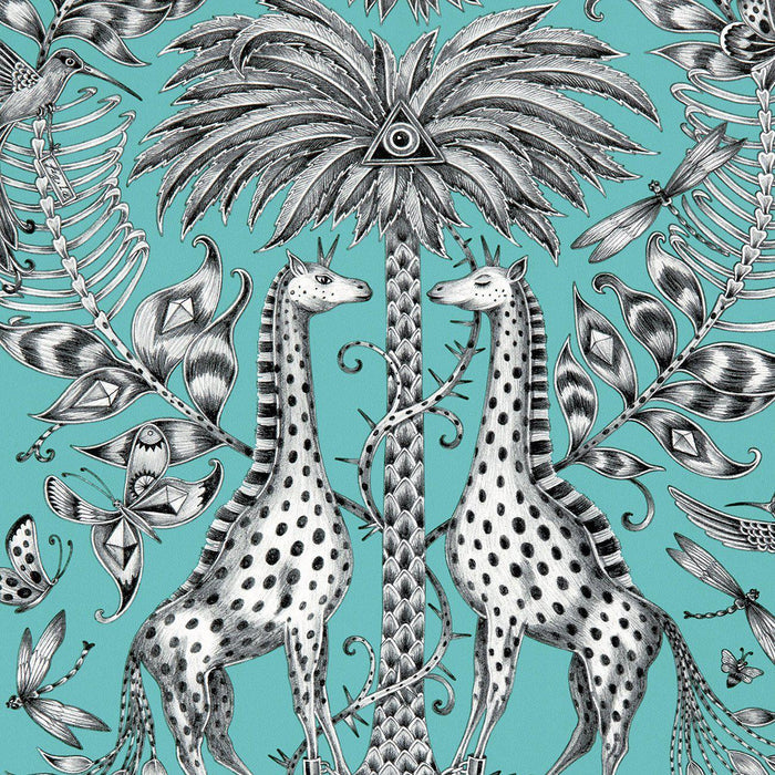Kruger Wallpaper - Teal