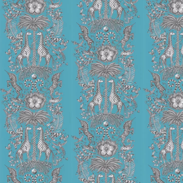 Kruger Wallpaper - Teal
