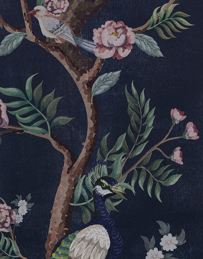 Kubla Khan Hybrid Mural Wallpaper - Night