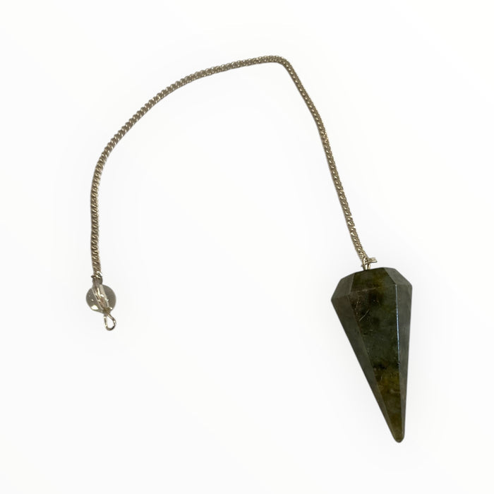 Labradorite Hexagonal Pendulum