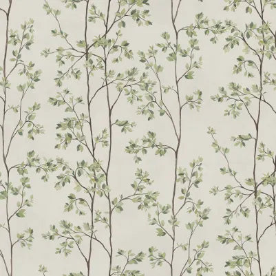 Laura – Green – custom sized wallpaper mural (per m²)