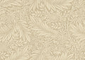 Leaf Vine Wallpaper - Straw