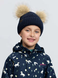 LeMieux Mini Double Pom Beanie