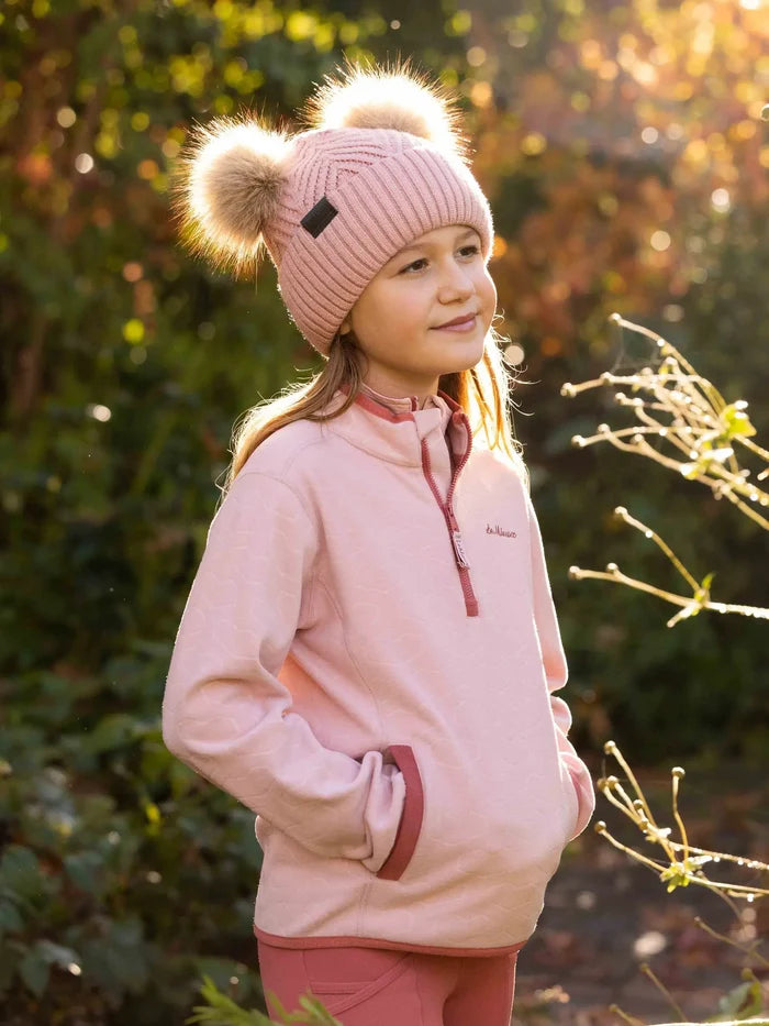LeMieux Mini Double Pom Beanie