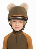 LeMieux Mini Double Pom Hat Silk
