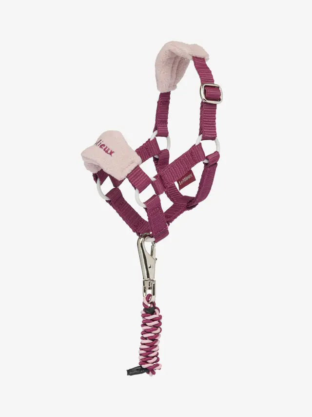 LeMieux Toy Pony Vogue Halter & Leadrope Blackberry