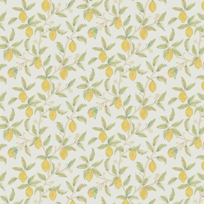 Lemon Tree by Morris Wallpaper - Bay Leaf