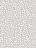 Leopard Alphabet Heavy Weight Wallpaper - Grey - Discontinuing