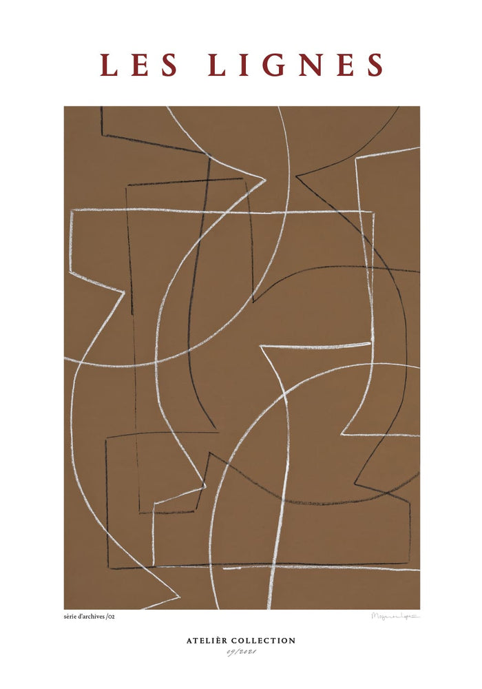Les Lignes by Berit Mogensen Lopez