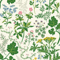 Lillian Wallpaper - White