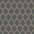 Lilly Geometric Wallpaper - Black - Discontinuing