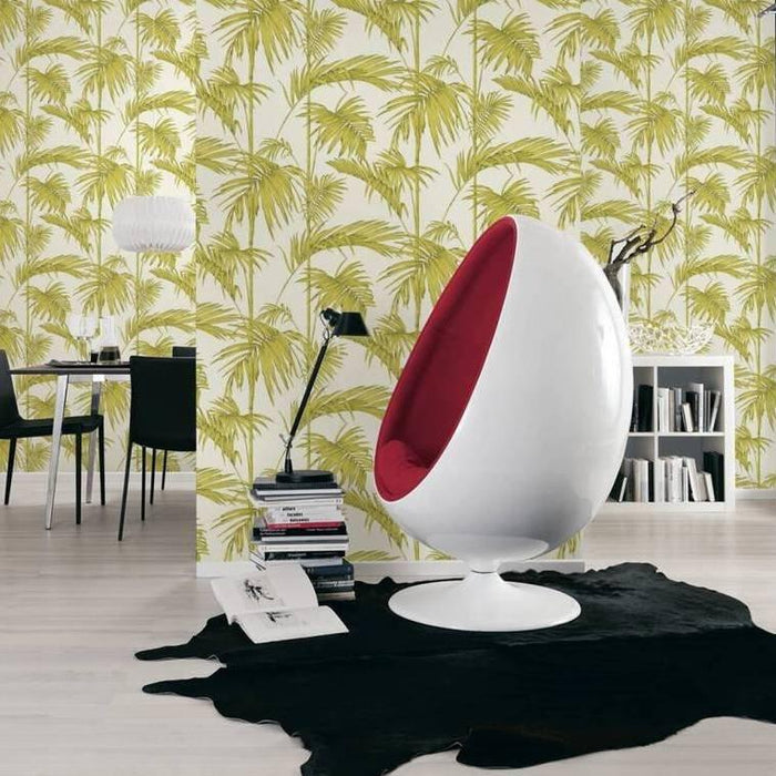 Lola Palm Wallpaper - Green - Discontinuing