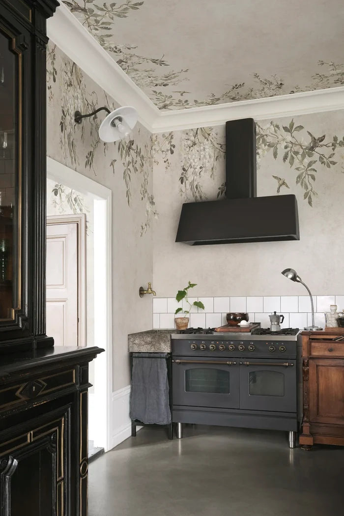 Luca Rectangle – Sand – Custom sized wallpaper mural (per m²)