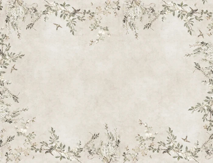 Luca Square – Sand – custom sized wallpaper mural (per m²)
