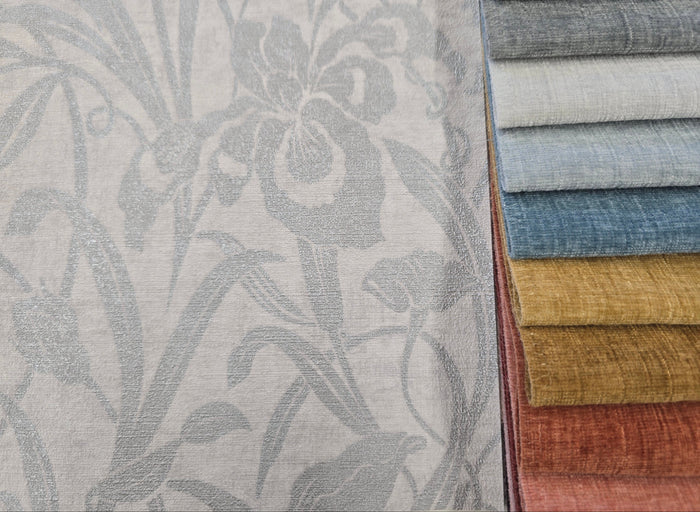 Luxury Floral Damask - Grey/Silver - Wide - 10 Rolls Due October