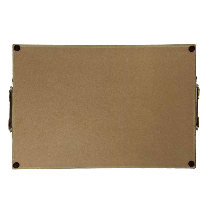Madison Bay Co. - Saddled Horse Tray w/ Brass Handles