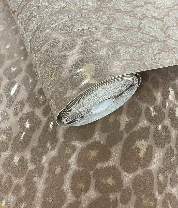 Makucha Bead Wallpaper - Taupe