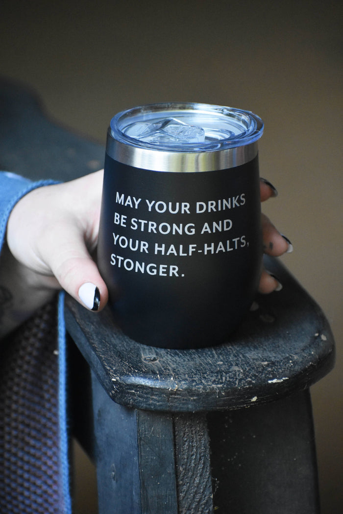 Mare Modern Goods - Half Halts Wine Tumbler