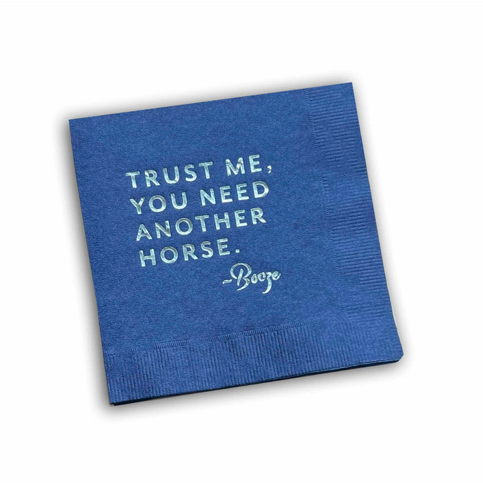 Mare Modern Goods Cocktail Napkins: Trust Me
