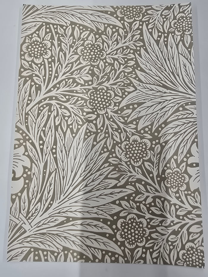 Marigold Wallpaper - Linen Taupe