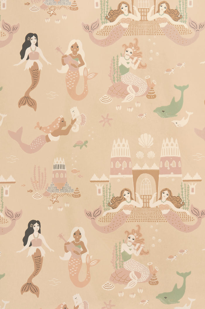 Mermaid Reef Wallpaper - Sandy Bottom