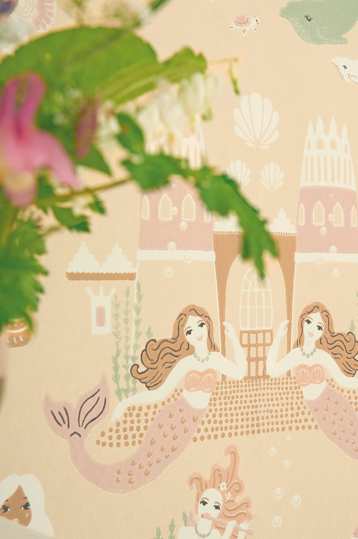 Mermaid Reef Wallpaper - Sandy Bottom